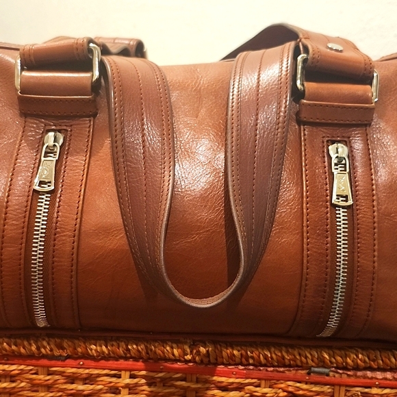 Yves Saint Laurent Leather Satchel - Picture 1 of 16